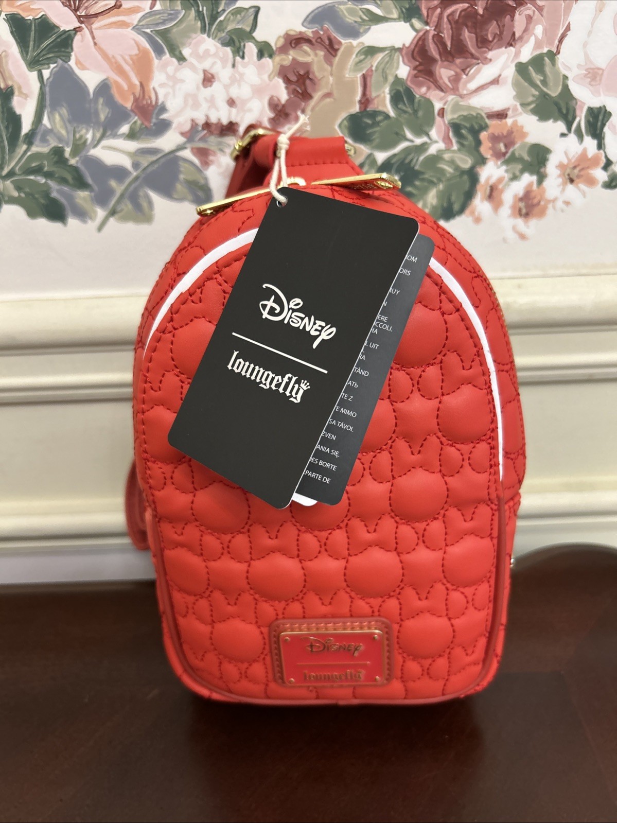 Loungefly Disney Minnie Mouse Red Mini Backpack Bag 2026 NWT