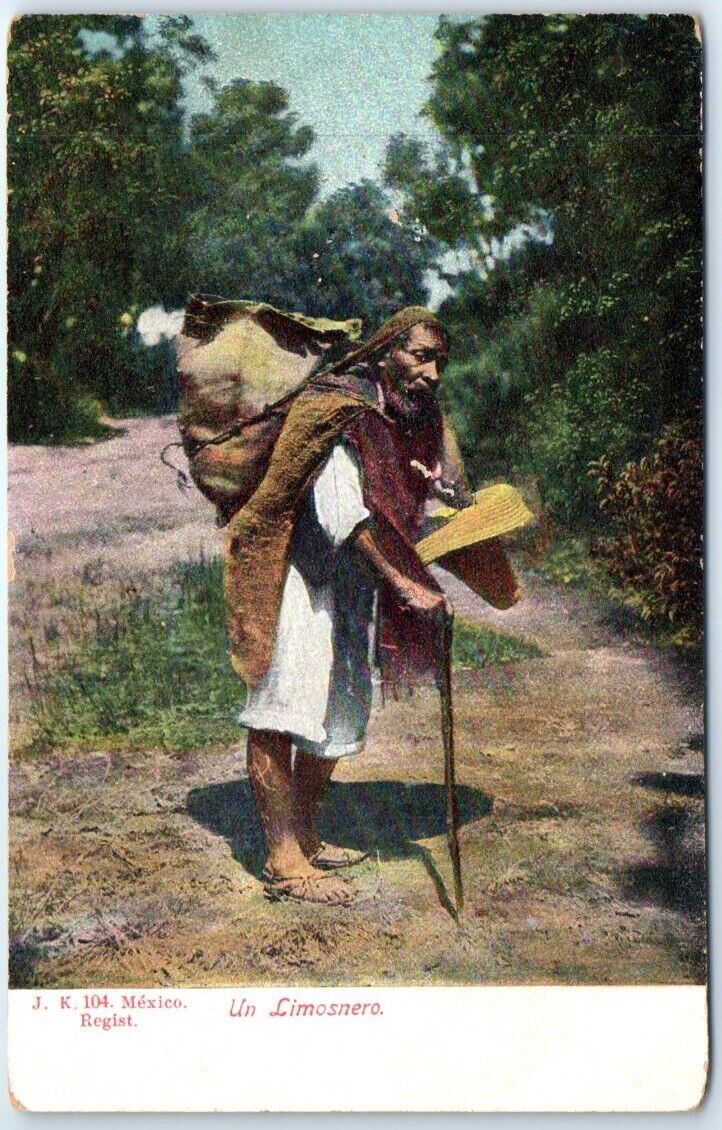 Postcard - A Beggar