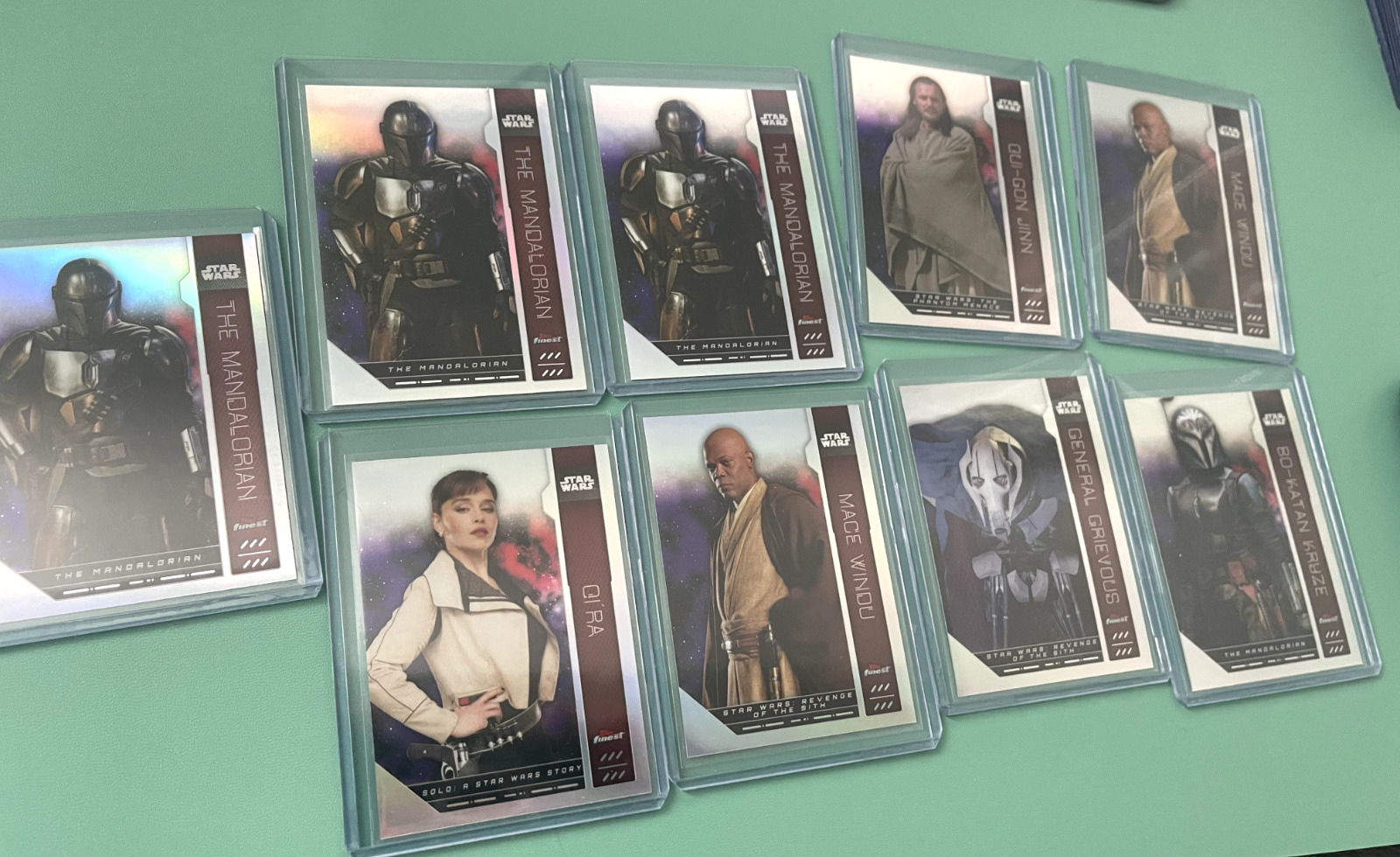 2023 Topps Finest Star Wars Extended Base - You Pick