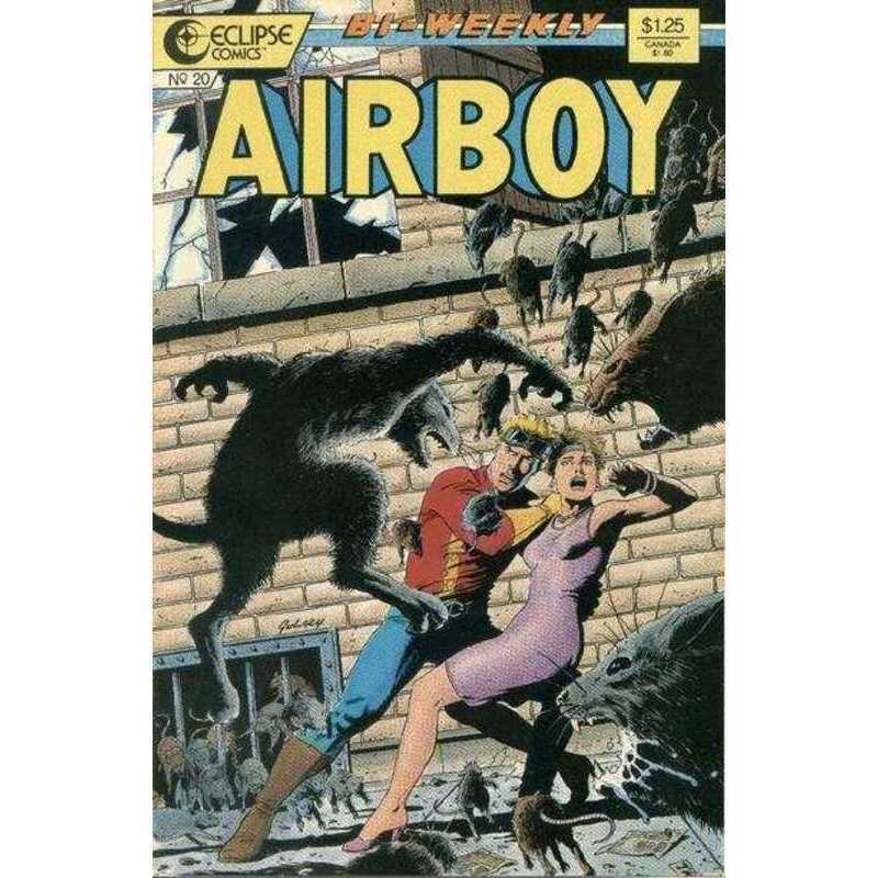 Airboy (1986 series) #20 in Near Mint + condition. Eclipse comics [s\