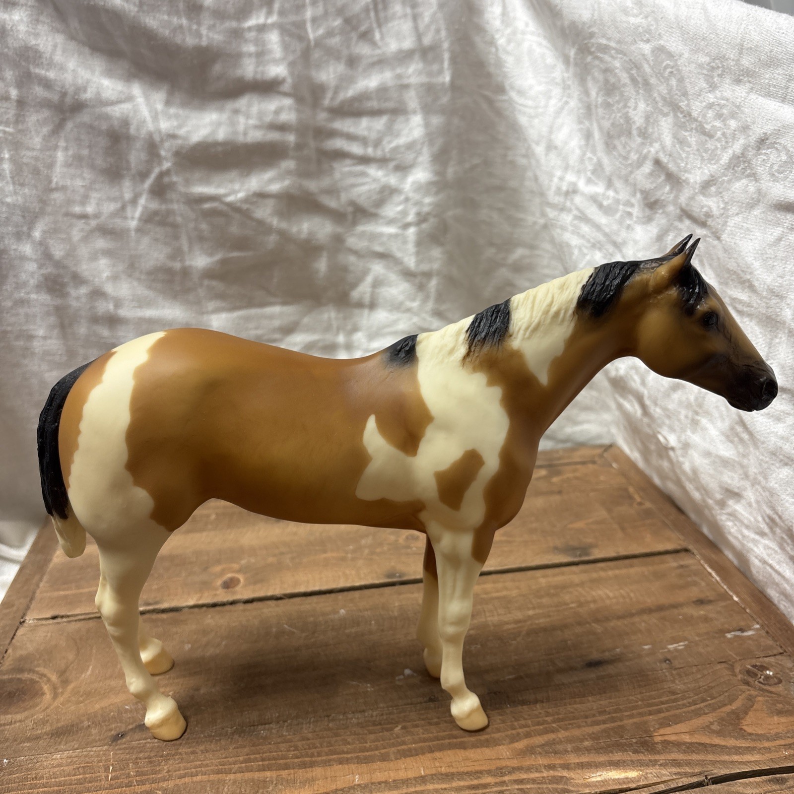 Breyer My Favorite Horse #1236 Banjo Buckskin Paint Pinto Stud Spider Retired Breyer My Favorite Horse #1236 Banjo Buckskin Paint Pinto Stud Spider Retired