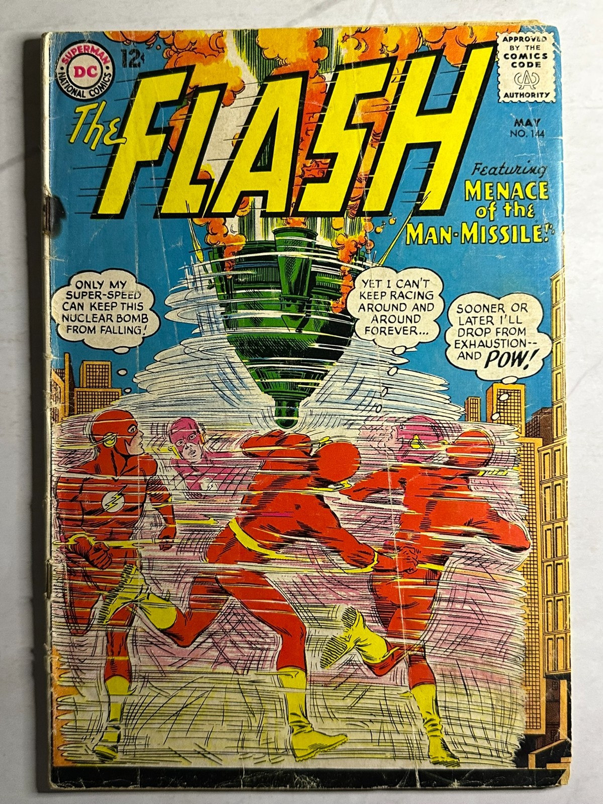 Flash 144 1964 DC Comics Kid Flash Flash 144 1964 DC Comics Kid Flash
