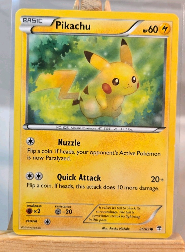 Pikachu 26/83 Generations N/M POKÉMON ENGLISH VINTAGE Pikachu 26/83 Generations N/M POKÉMON ENGLISH VINTAGE