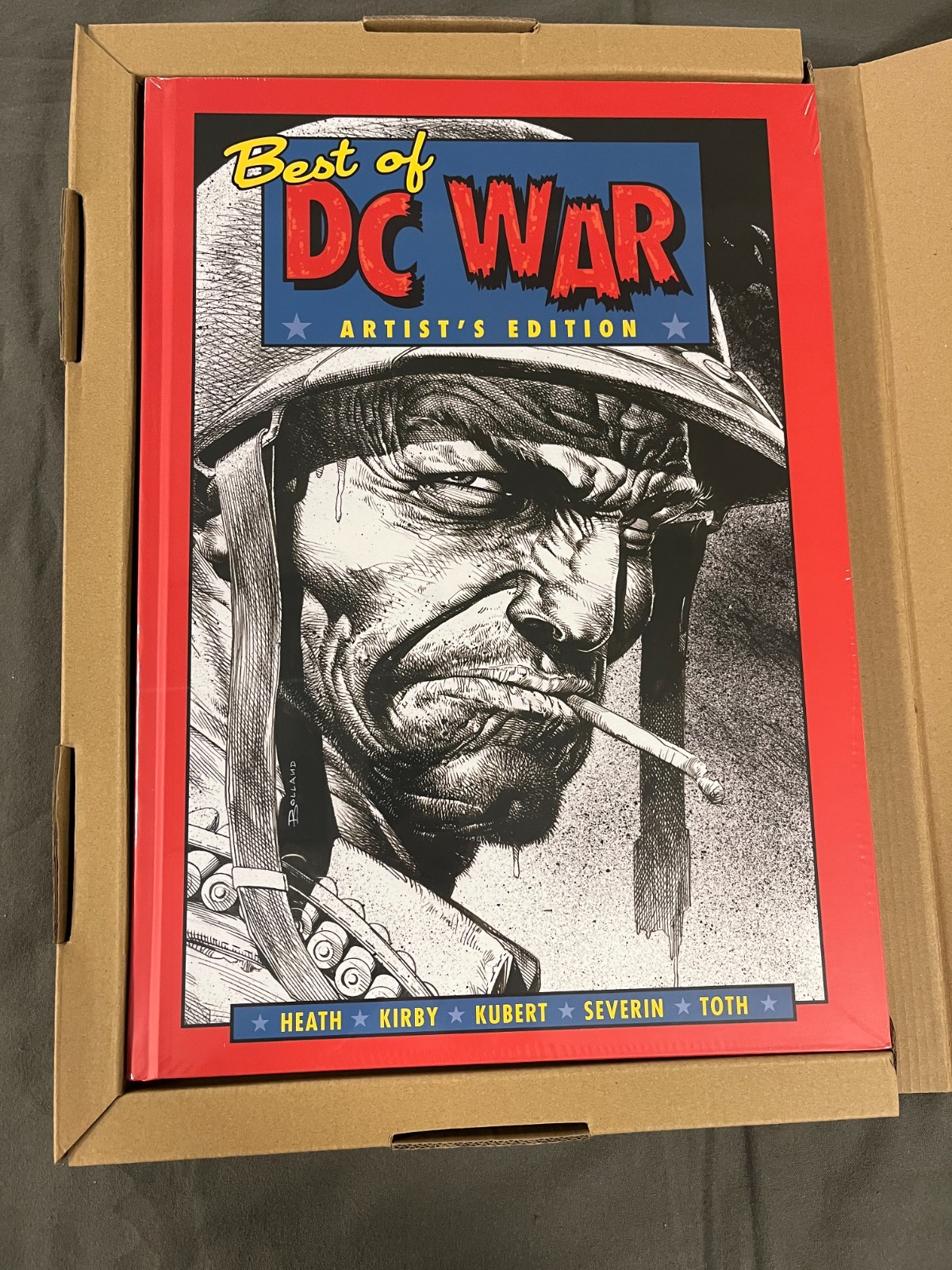 Best of DC War Artist's Edition : Kirby : Kubert : Toth : Brand New Condition Best of DC War Artist's Edition : Kirby : Kubert : Toth : Brand New Condition