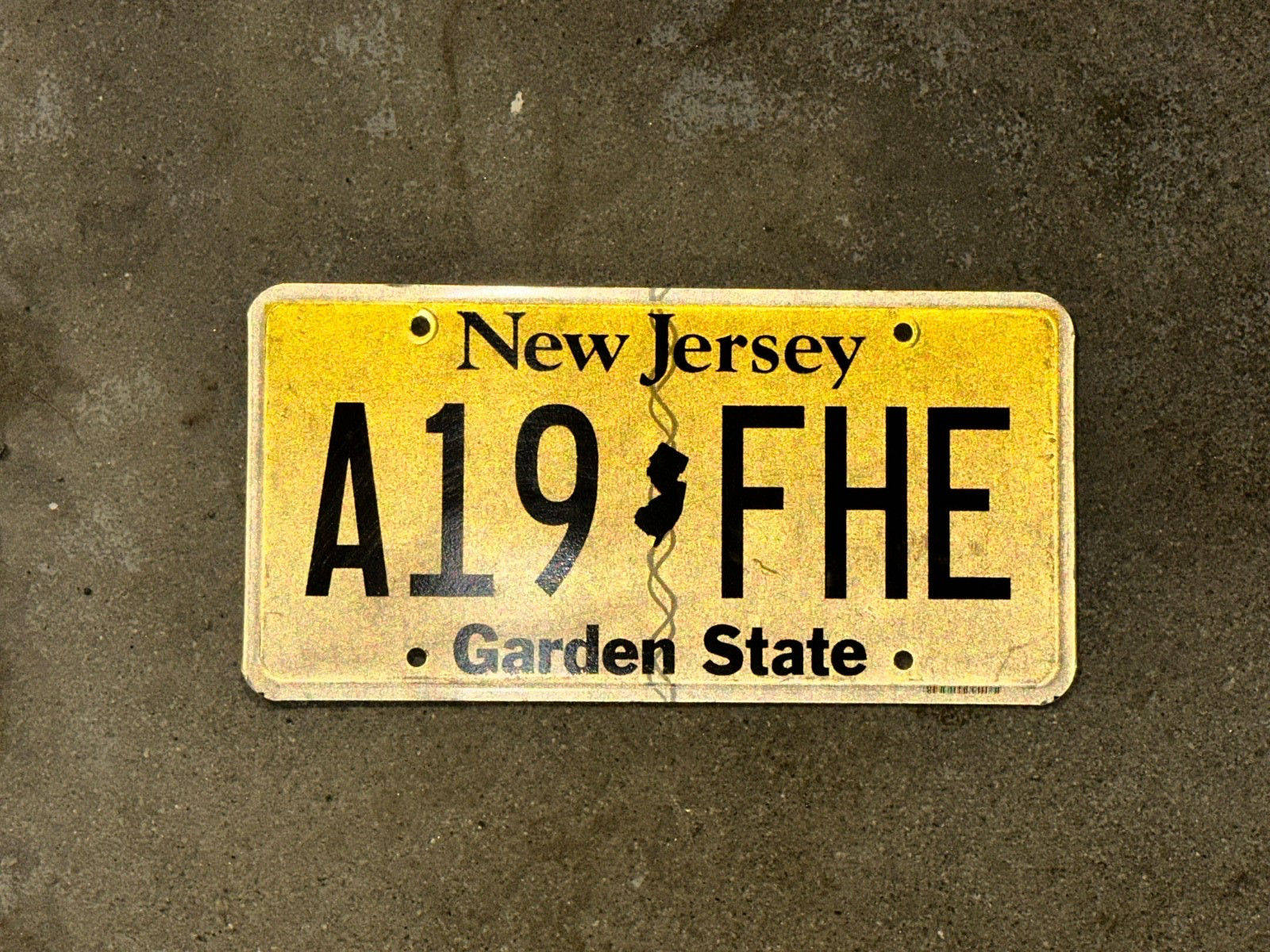 New Jersey Garden State License Plate Tag - NJ State Plate New Jersey Garden State License Plate Tag - NJ State Plate