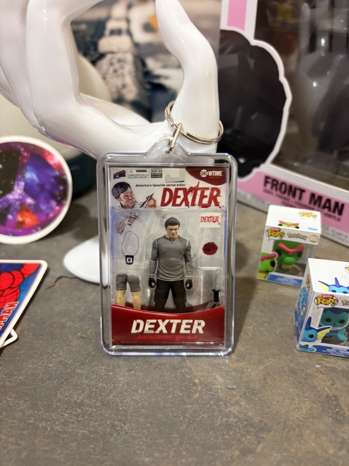 Dexter Morgan & Jim Lindsay keychains - CHOOSE 1 or more - Perfect GIFT for fans
