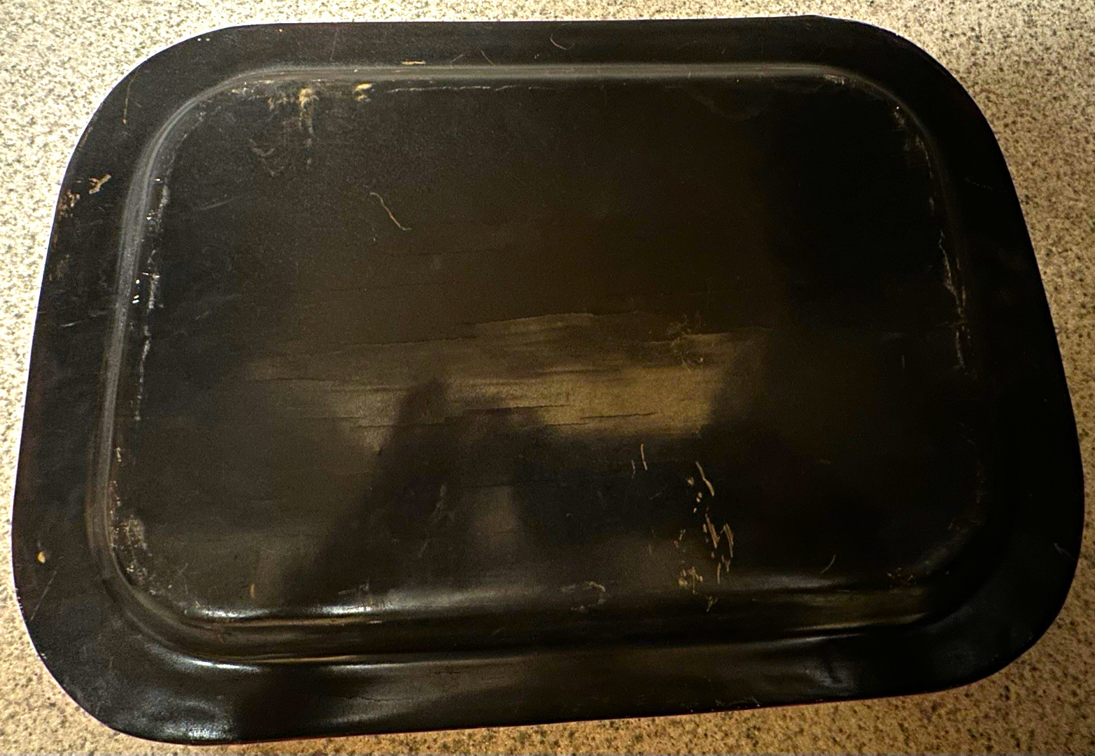 Vintage Burmese Yun Lacquerware Serving Tray – Hand-Incised Bagan Palace Court S Vintage Burmese Yun Lacquerware Serving Tray – Hand-Incised Bagan Palace Court S