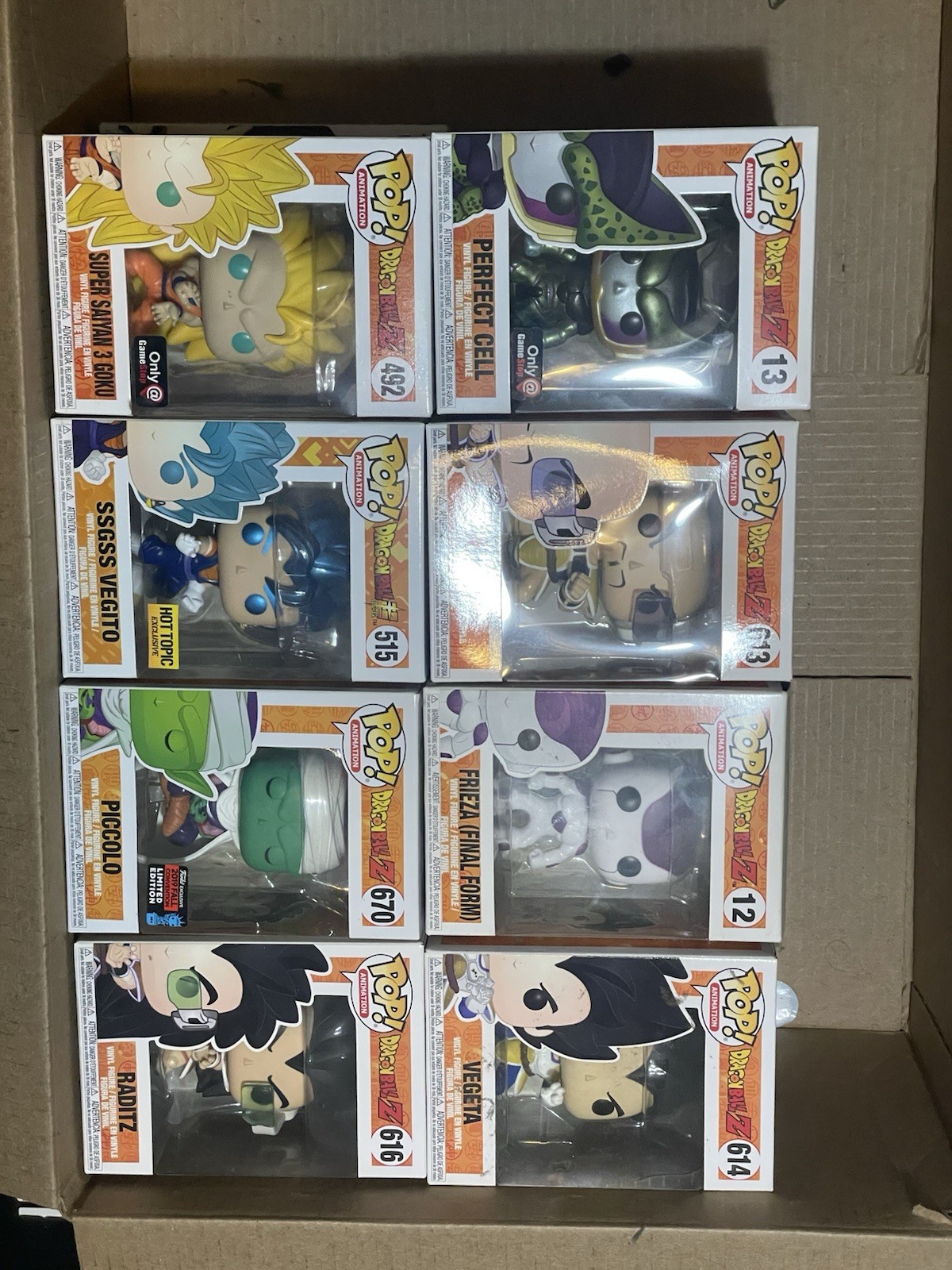 32 piece Funko pop Dragon Ball z Lot Goku Frieza Trunks Cell comic con Exclusive 32 piece Funko pop Dragon Ball z Lot Goku Frieza Trunks Cell comic con Exclusive