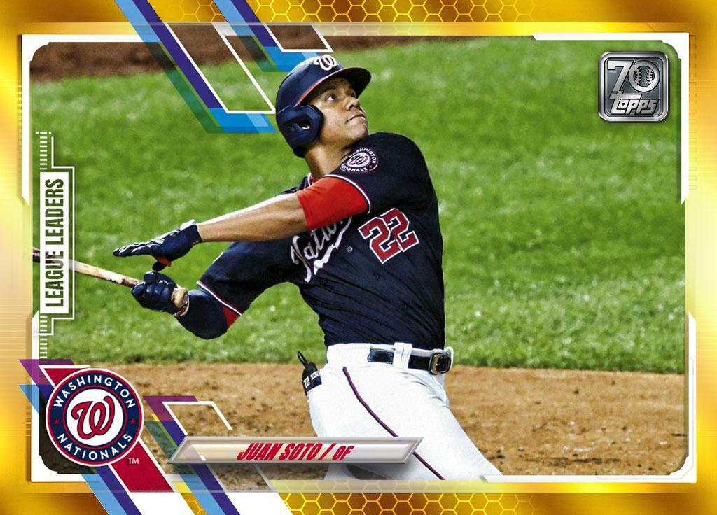‼️ Juan Soto - Digital Topps Card 2021 MLB Uncommon Gold 