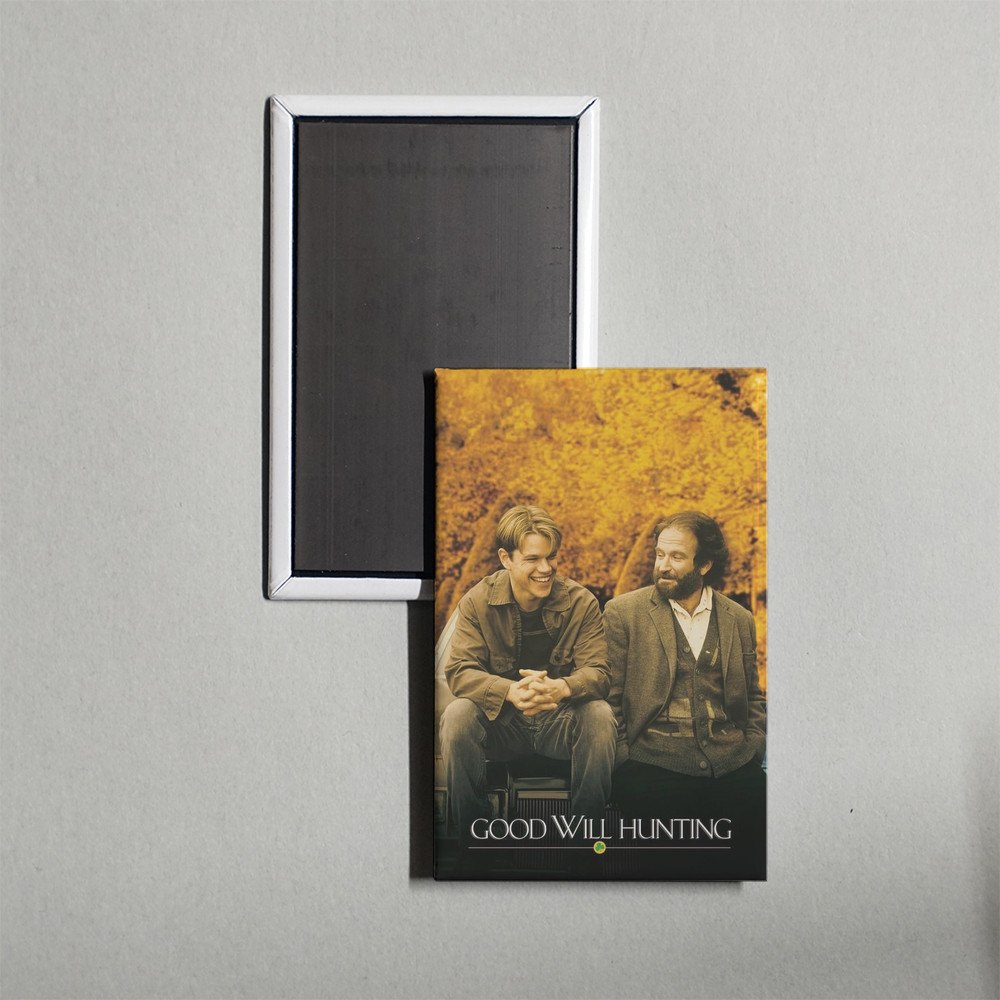 Good Will Hunting Mini Movie Poster Fridge Locker Magnet Good Will Hunting Mini Movie Poster Fridge Locker Magnet
