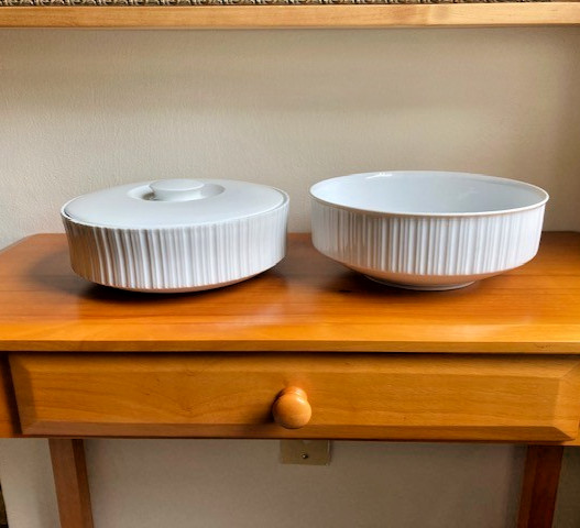 Rosenthal Studio Linie Germany VARIATIONS Tapio Wirkkala 2 Serving Pieces Bowls Rosenthal Studio Linie Germany VARIATIONS Tapio Wirkkala 2 Serving Pieces Bowls