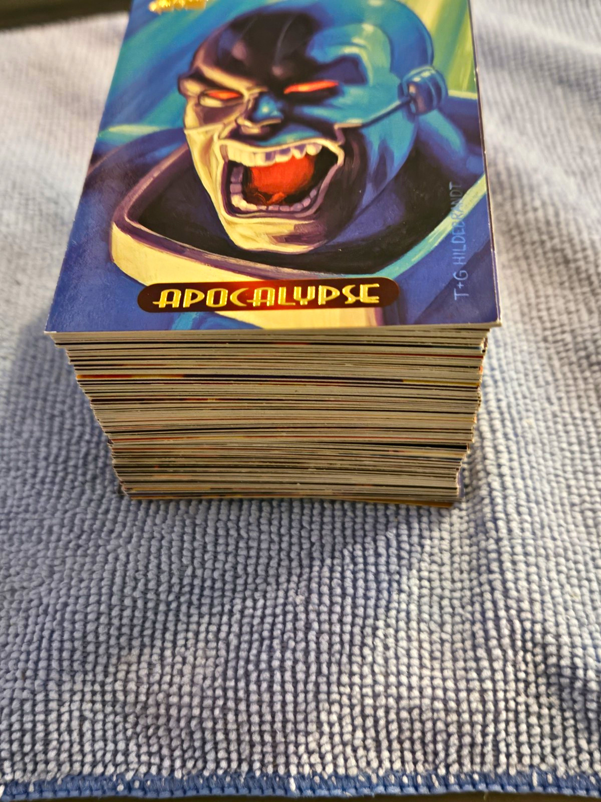 1994 Fleer Marvel Masterpieces Complete Base Set 1-140 Hildebrandt Brothers 1994 Fleer Marvel Masterpieces Complete Base Set 1-140 Hildebrandt Brothers