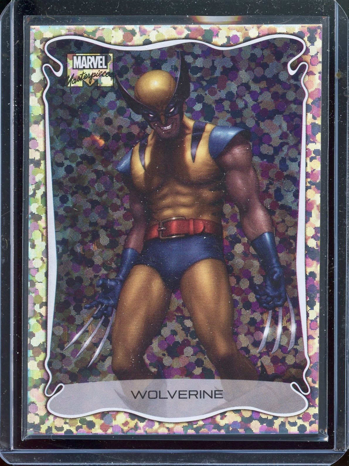 2022 Upper Deck Marvel Masterpieces Wolverine Small Dots Holofoil 2022 Upper Deck Marvel Masterpieces Wolverine Small Dots Holofoil