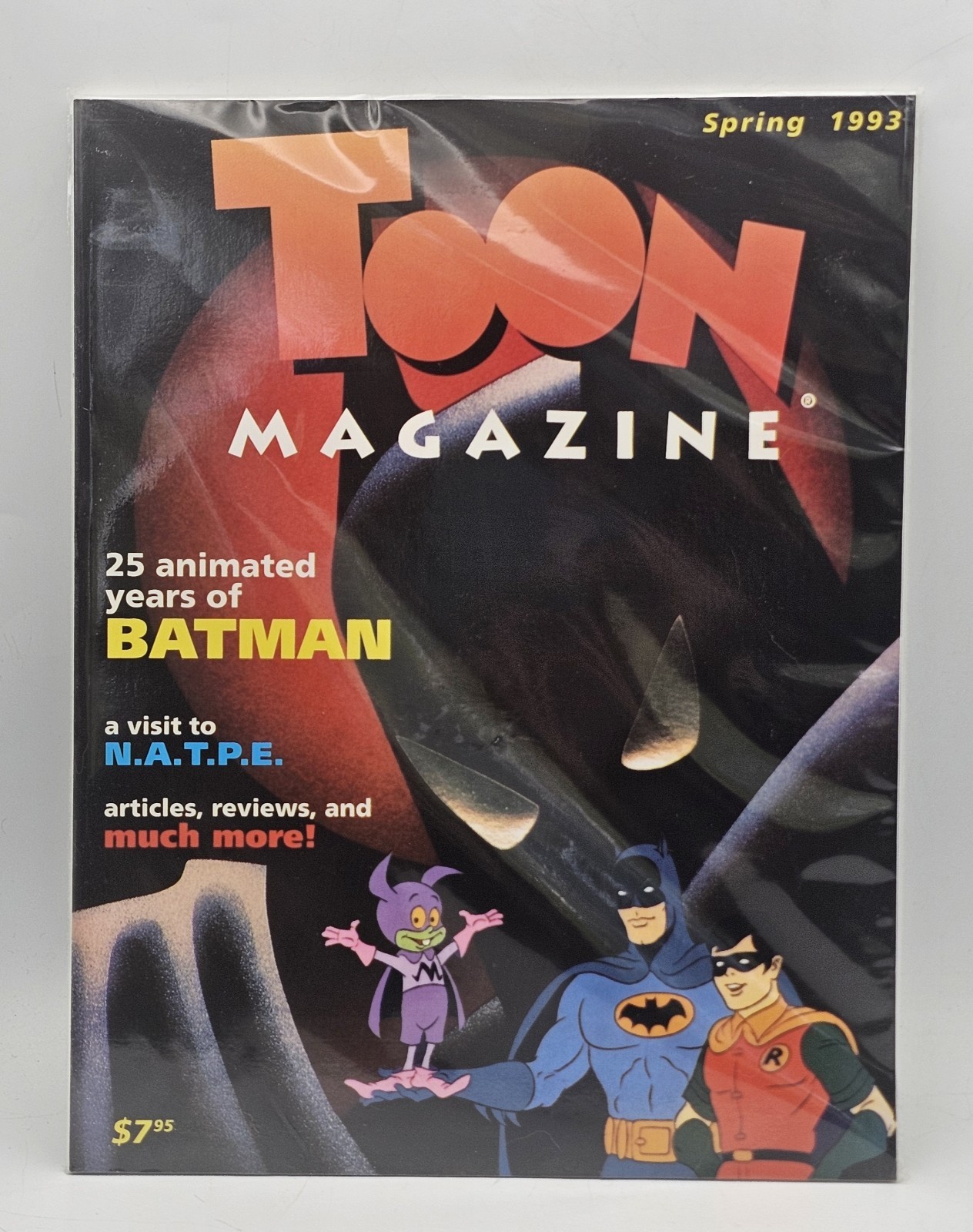 Toon Magazine #1 Spring 1993 - 25 Years Batman Animated Series Harley Quinn