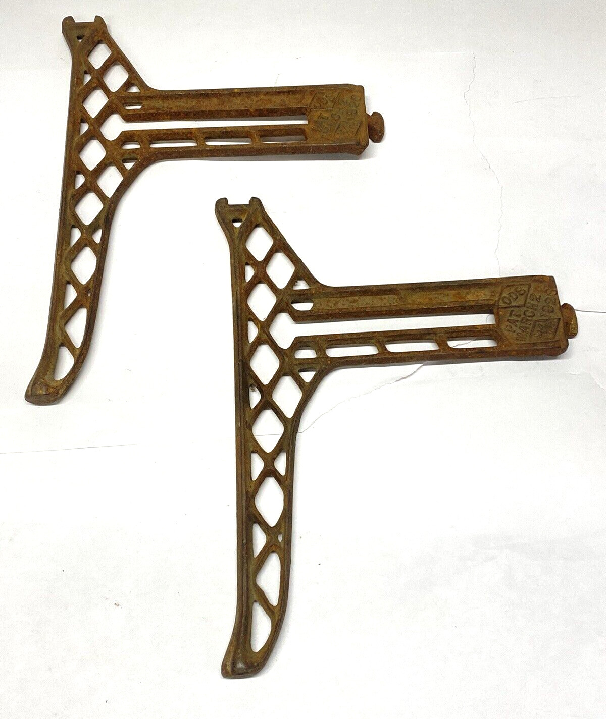Antique Cast Iron Cook Stand SAACO ODS Pat March 2, 1926 Antique Cast Iron Cook Stand SAACO ODS Pat March 2, 1926