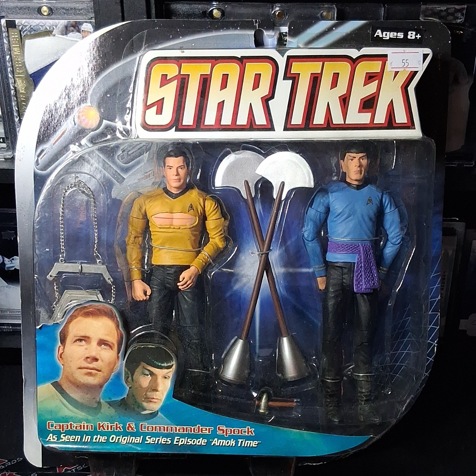 Diamond Select Star Trek The Original Series Kirk & Spock Amok Time Figures Diamond Select Star Trek The Original Series Kirk & Spock Amok Time Figures