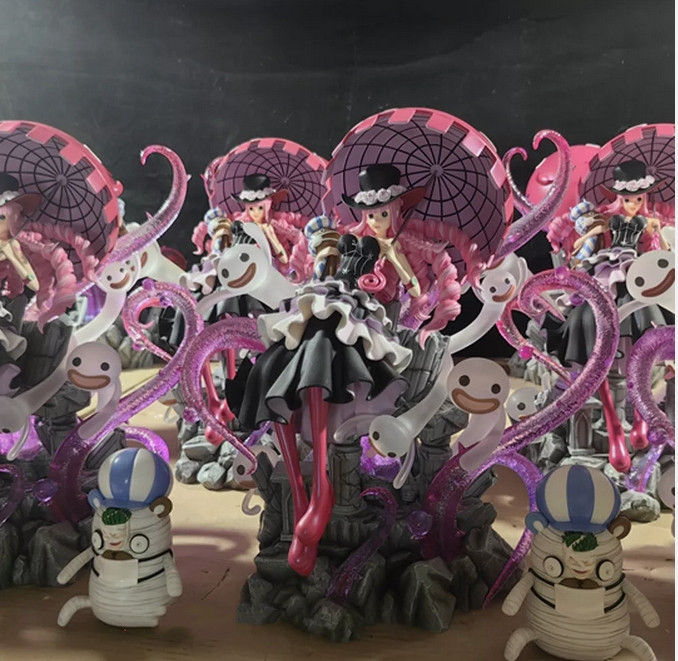 XY Studio One Piece Perona Resin Statue In Stock H42cm Collection Zoro Anime