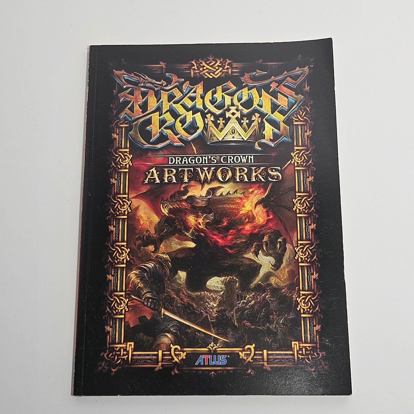 Atlus Dragon's Crown Artworks Book 2013 Promotional Art Book Vanillaware RPG Atlus Dragon's Crown Artworks Book 2013 Promotional Art Book Vanillaware RPG