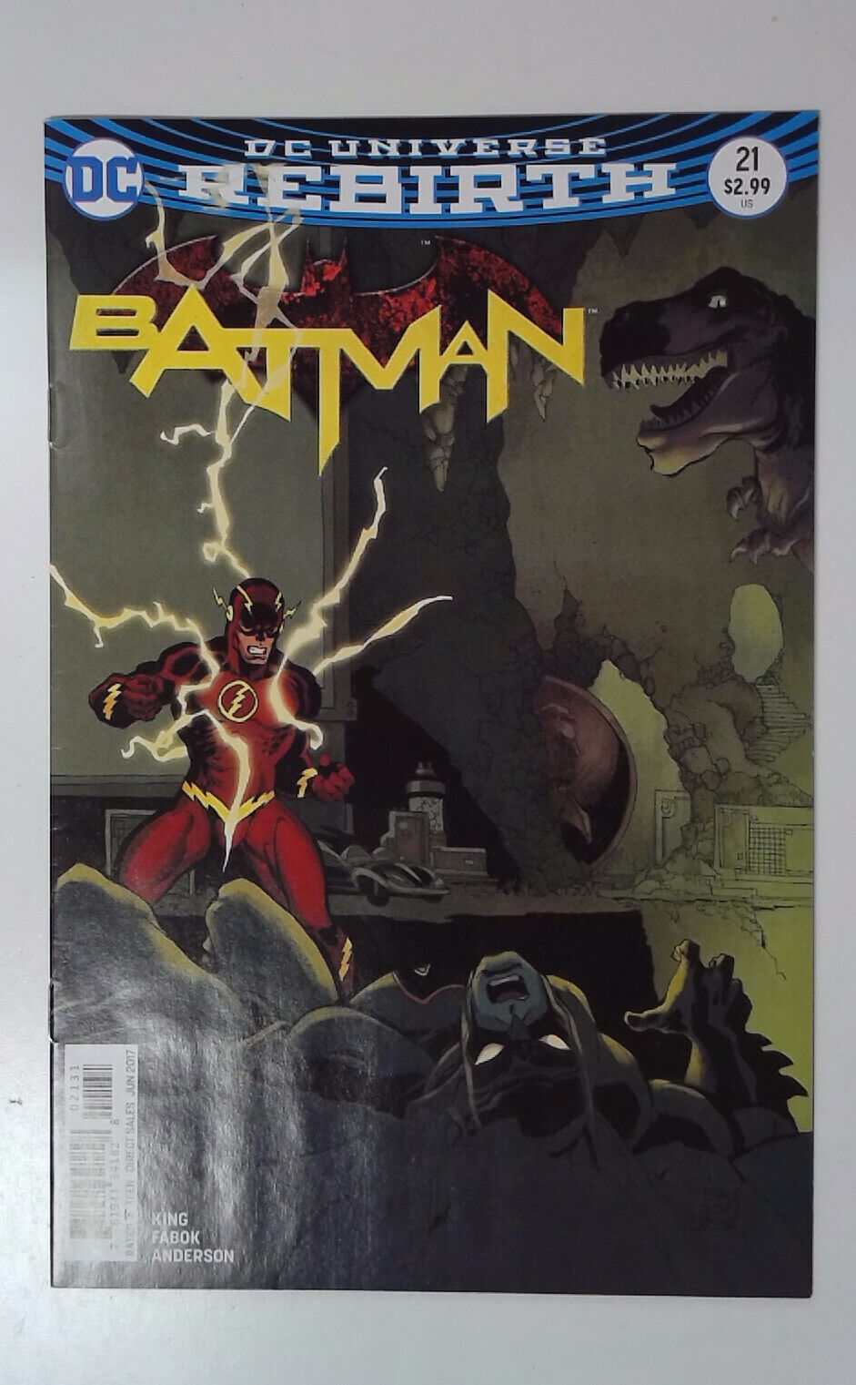 2017 Batman #21 B DC Comics NM- 3rd Series,Variant Cover 1st Print Comic Book
