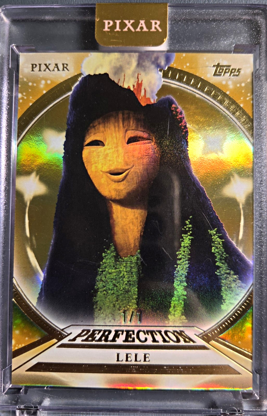 Topps 2025 Topps Chrome Disney 100 Pixar Lava Perfection PP-66 Lele Insert 1/1 Topps 2025 Topps Chrome Disney 100 Pixar Lava Perfection PP-66 Lele Insert 1/1