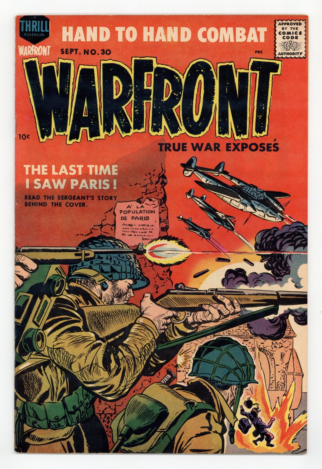 Warfront #30 FN+ 6.5 1957