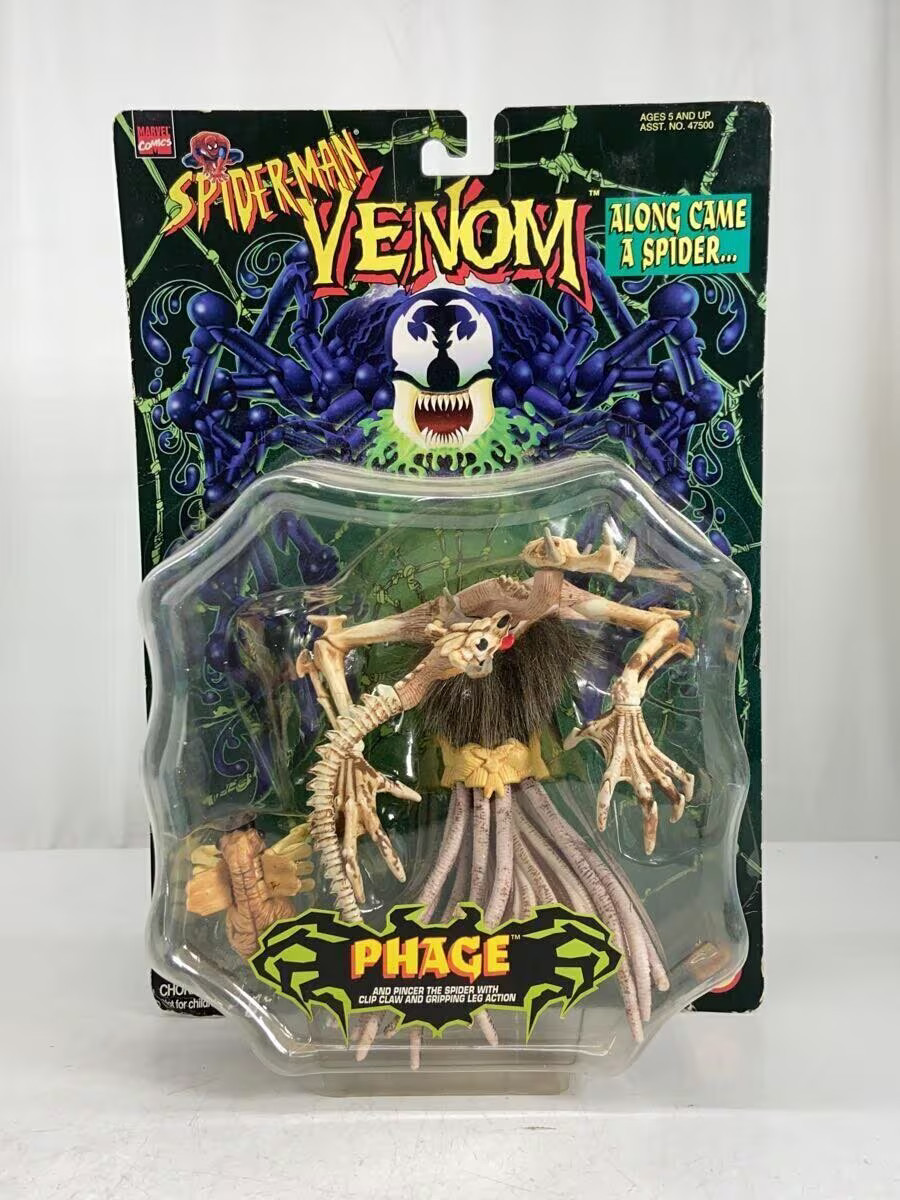 MARVEL Spider Man Venom PHAGE No.47500 TOY BIZ Anime Japan Collectible Official