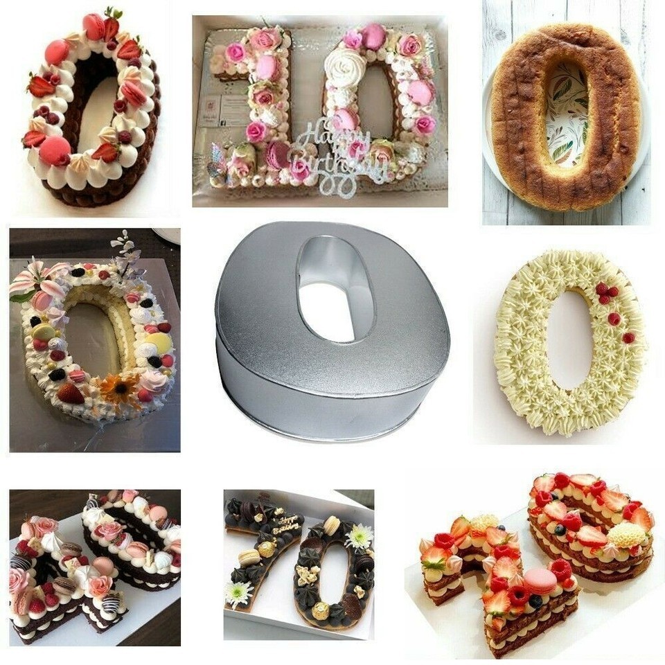Cake Tins 0-9 Small Number for Baking and Birthday Wedding Anniversary & Parties Cake Tins 0-9 Small Number for Baking and Birthday Wedding Anniversary & Parties