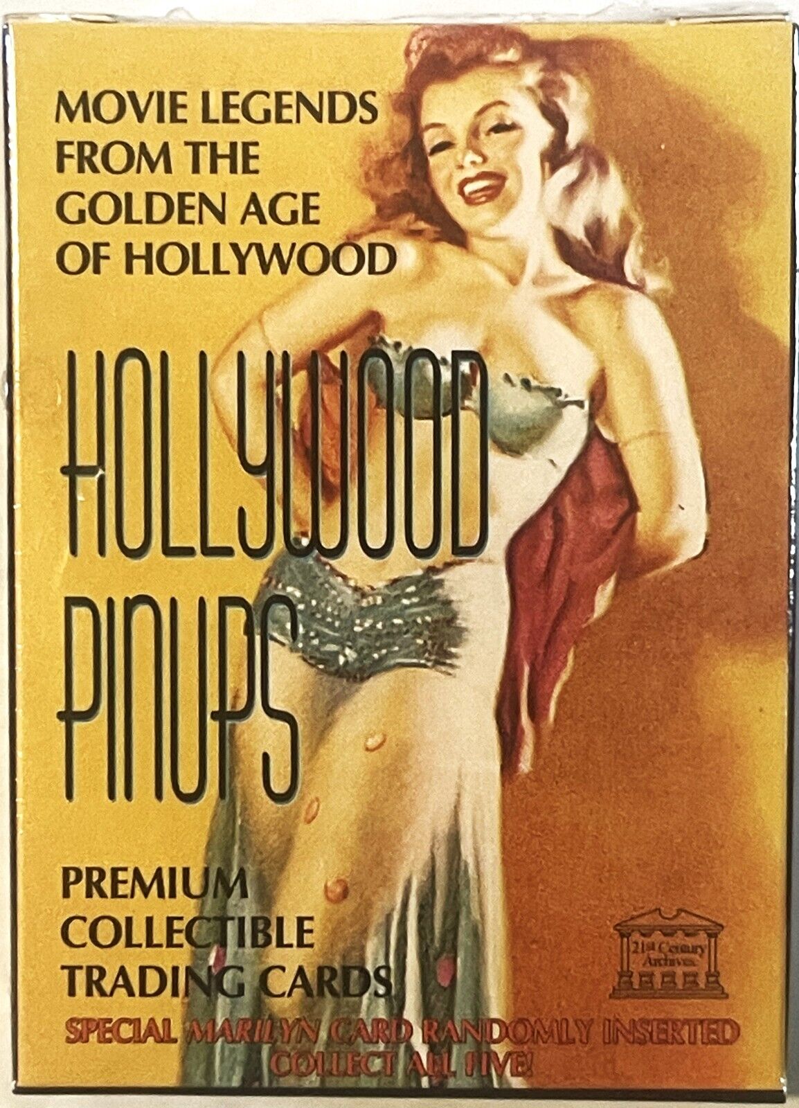Vintage 1995 Hollywood Pinups Collectible Trading Card Complete Set Sealed