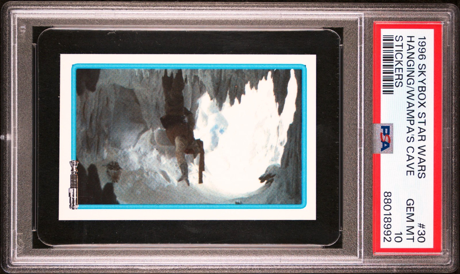 1996 Skybox Star Wars Luke Skywalker #30 PSA 10 GEM MINT (RARE: Population 1) 1996 Skybox Star Wars Luke Skywalker #30 PSA 10 GEM MINT (RARE: Population 1)