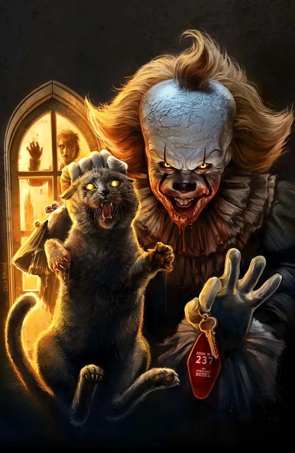 Stephen King #1 Orbit Series Zack Brown Virgin Variant LTD 45