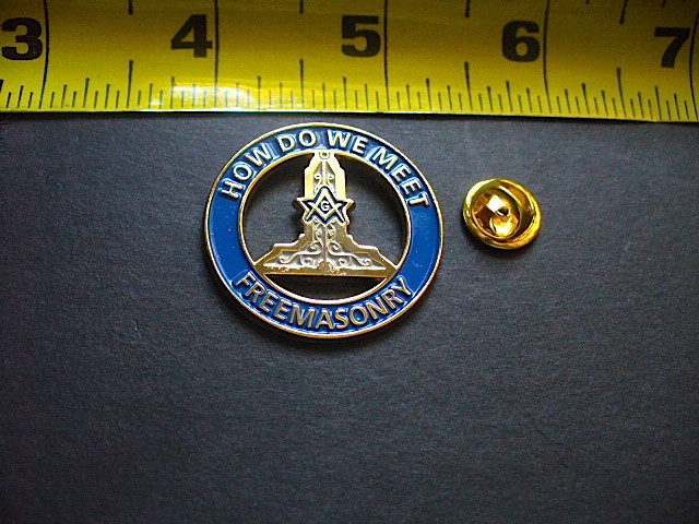 Large High Quality Senior Warden Lapel Pin Large High Quality Senior Warden Lapel Pin