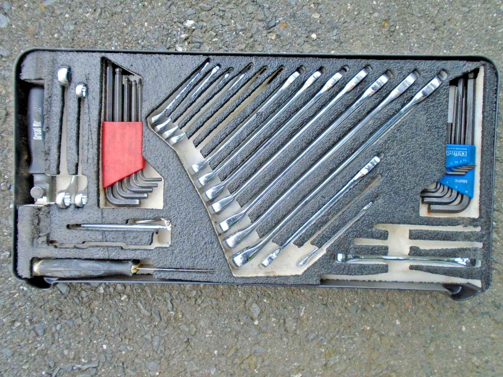 USGI Kipper General Mechanics Tool Kit GMTK Drawer w/ Tools SK SAE Wrenches etc