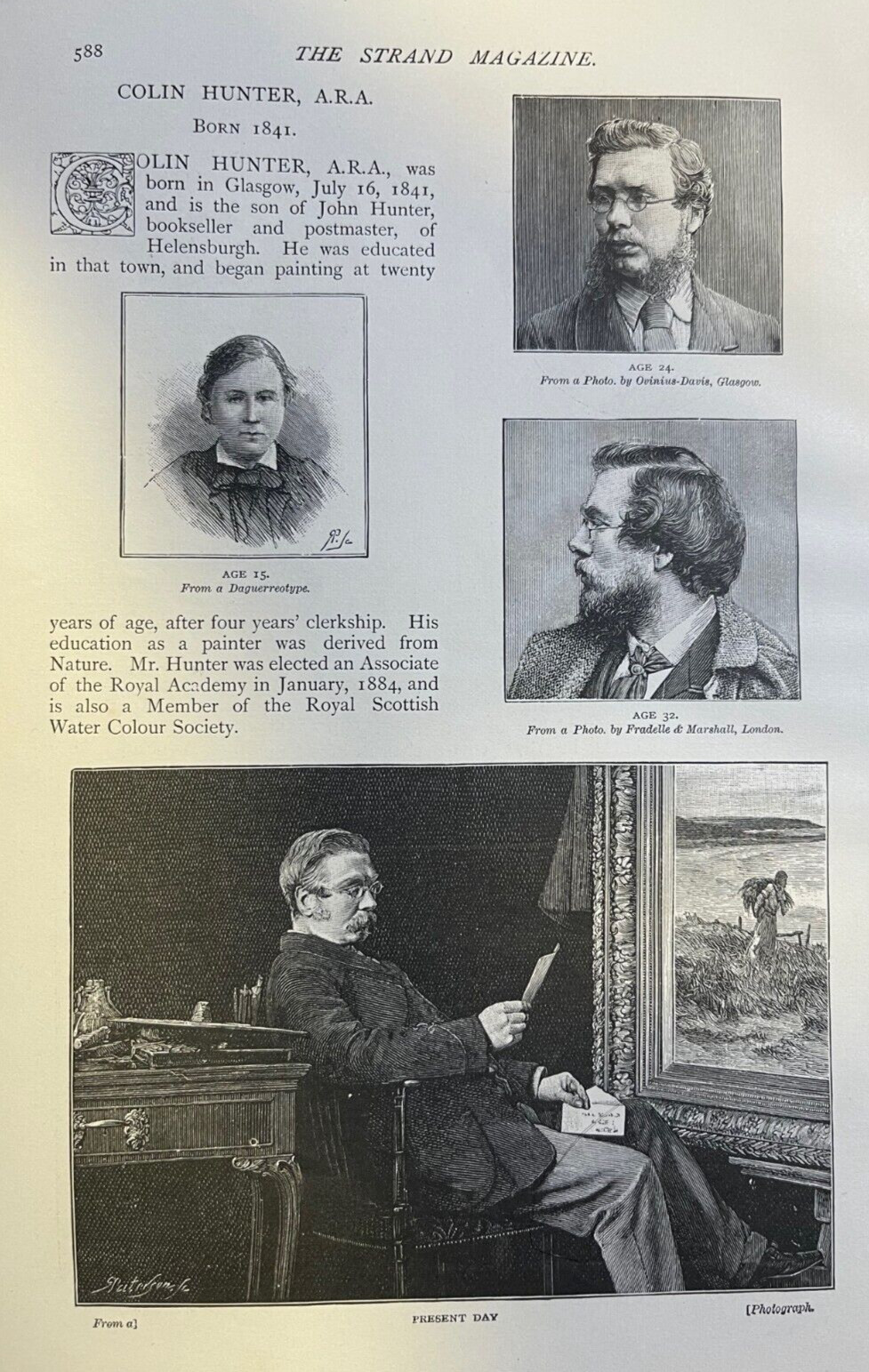 1893 English Bookseller Colin Hunter 1893 English Bookseller Colin Hunter