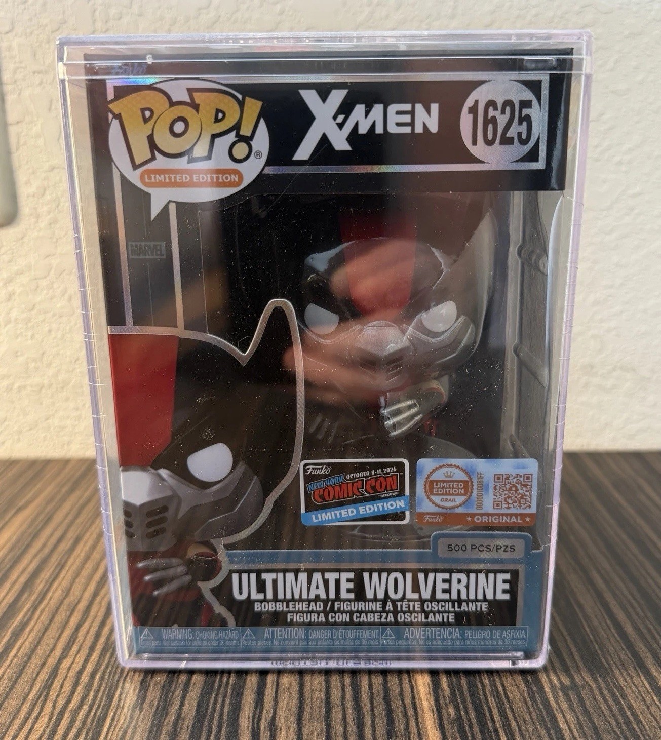 Funko Pop Marvel Ultimate Wolverine Vinyl Figure NYCC Exclusive Le 500 Funko Pop Marvel Ultimate Wolverine Vinyl Figure NYCC Exclusive Le 500