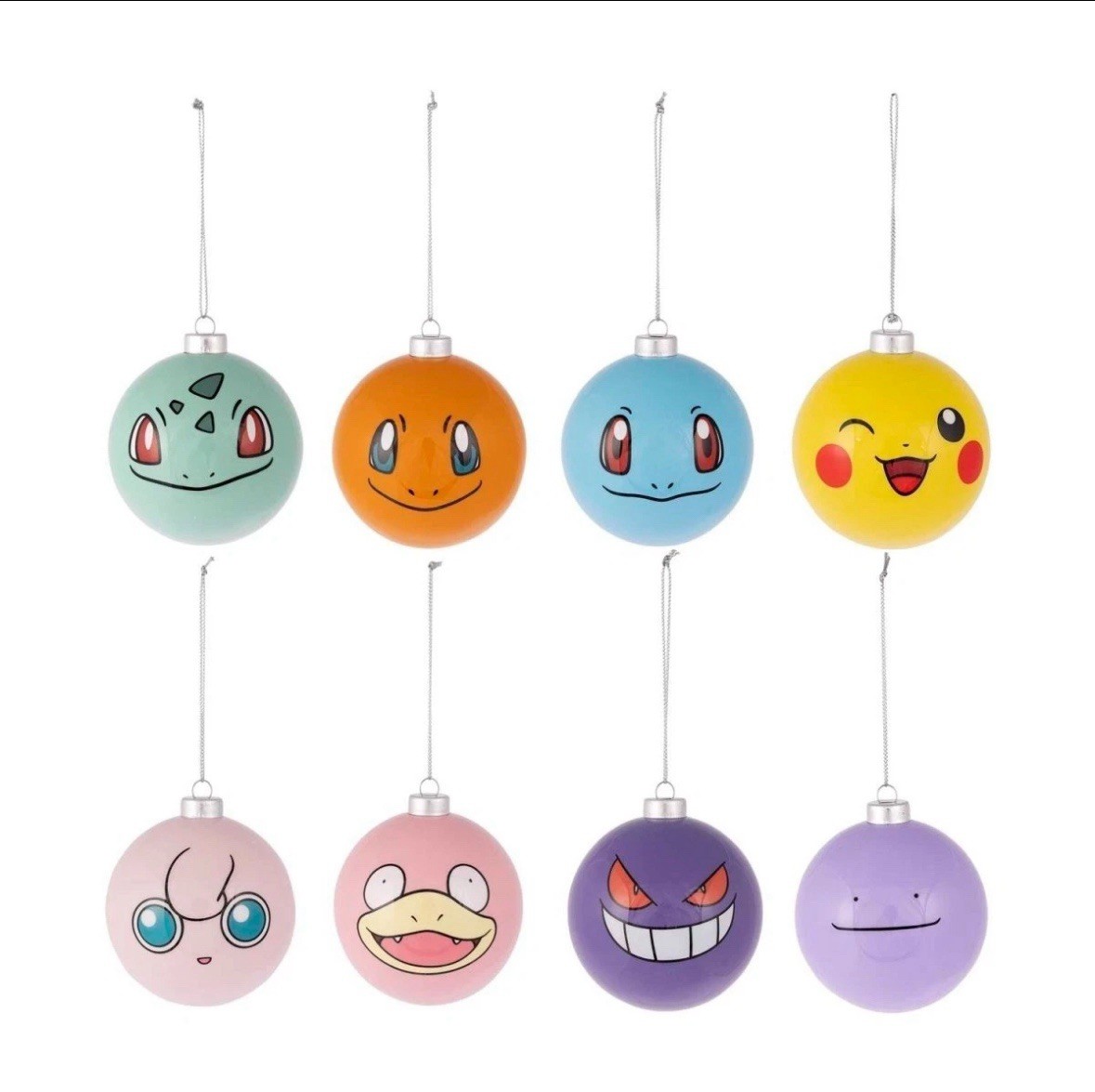 Pokemon Center Together for the Holidays Ornament Full Collection Set of 8 NEW Pokemon Center Together for the Holidays Ornament Full Collection Set of 8 NEW