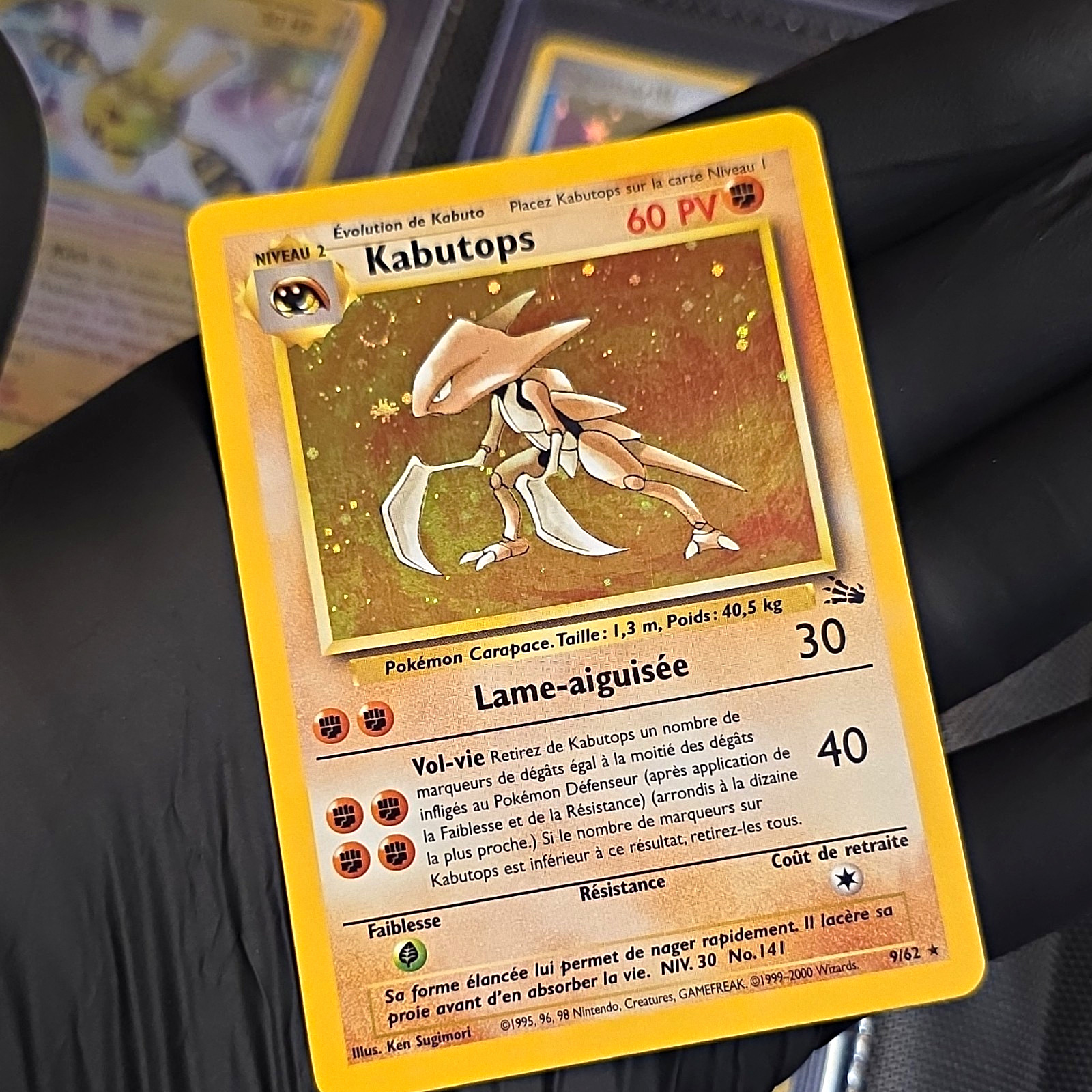 German Kabutops 100% Flawless Pokémon Card Pack Fresh NM 9/62 1995 Fossil Set German Kabutops 100% Flawless Pokémon Card Pack Fresh NM 9/62 1995 Fossil Set