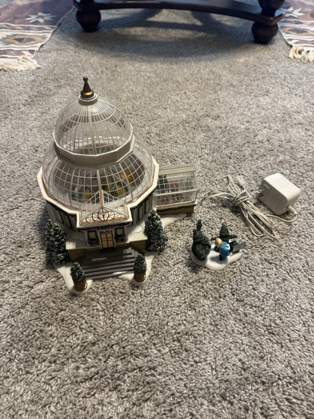 Dept 56 Crystal Garden Conservatory Greenhouse Fiber Optic Christmas Village Dept 56 Crystal Garden Conservatory Greenhouse Fiber Optic Christmas Village