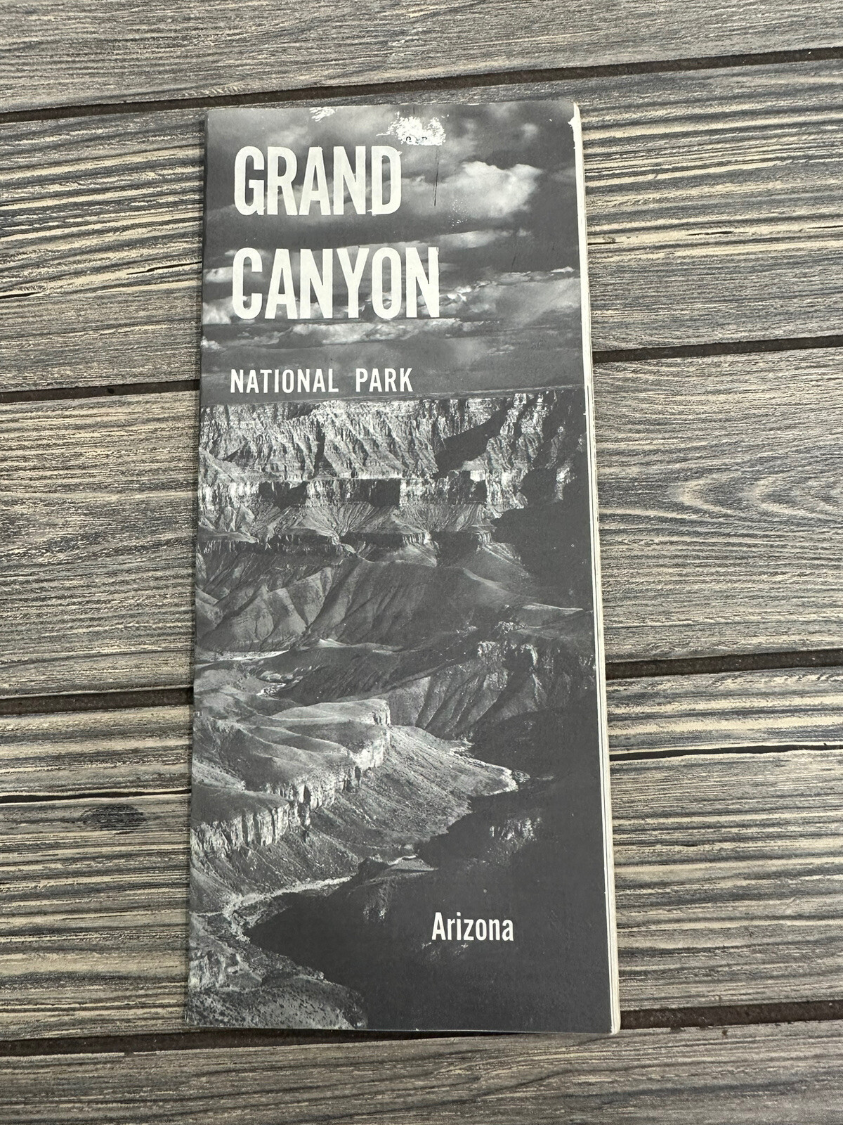 Vintage Jan 1961 Grand Canyon National Park Arizona Map Souvenir NP CC 17016 Vintage Jan 1961 Grand Canyon National Park Arizona Map Souvenir NP CC 17016