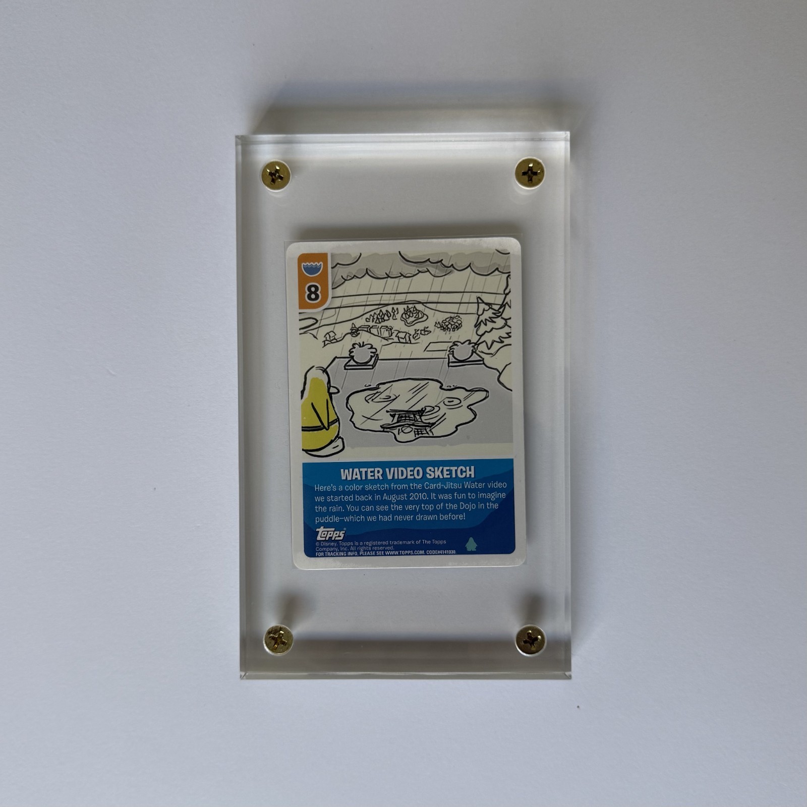 Club Penguin Card Jitsu Water Video Sketch Rare Promo Card NM Club Penguin Card Jitsu Water Video Sketch Rare Promo Card NM