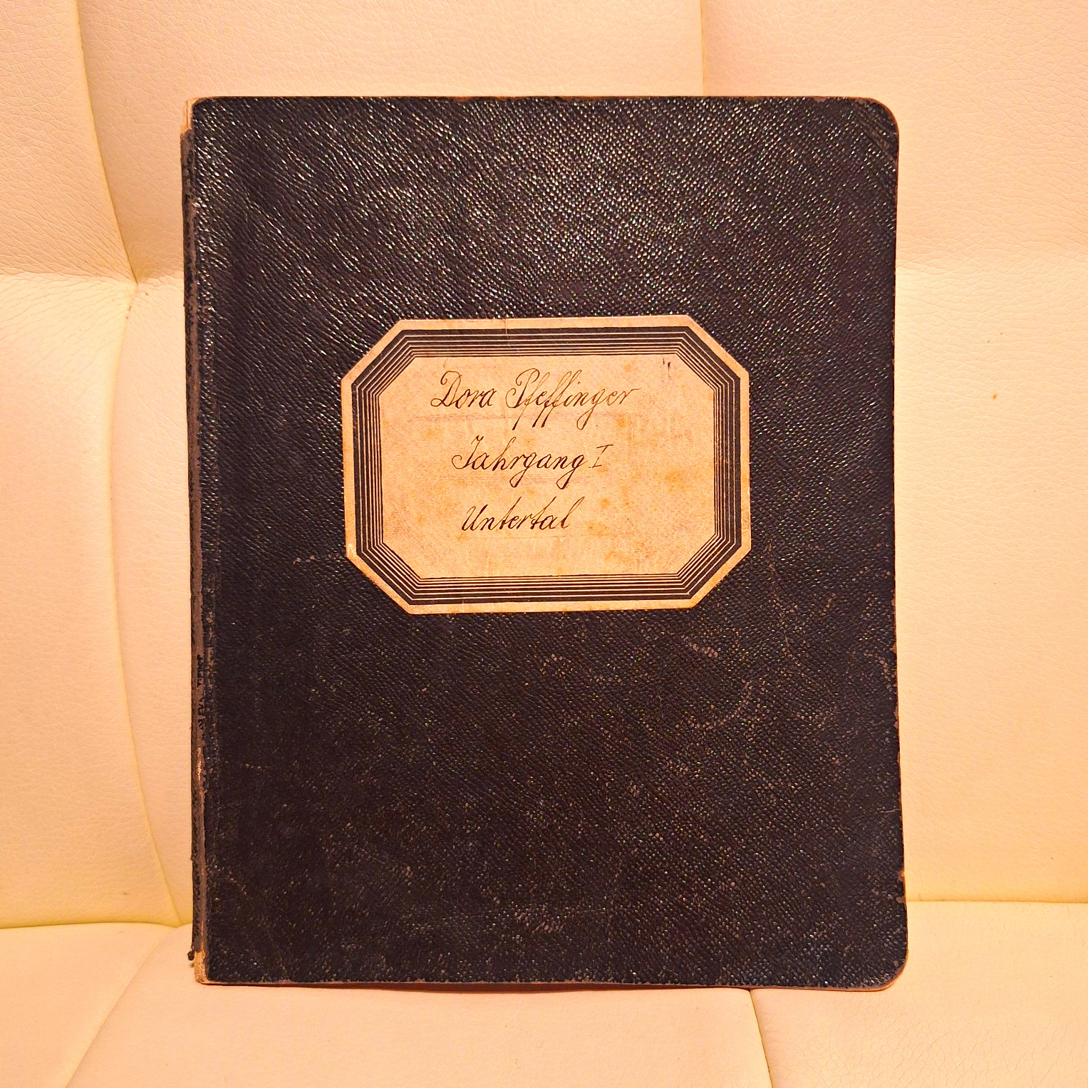 1930 Antique German Handwritten Housekeeping Ledger Notebook Sütterlin Script 1930 Antique German Handwritten Housekeeping Ledger Notebook Sütterlin Script