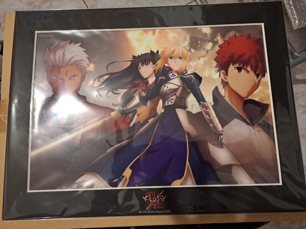 Fate Stay Night Unlimited Blade Works Anime Animation Cel NEW US Fate Stay Night Unlimited Blade Works Anime Animation Cel NEW US