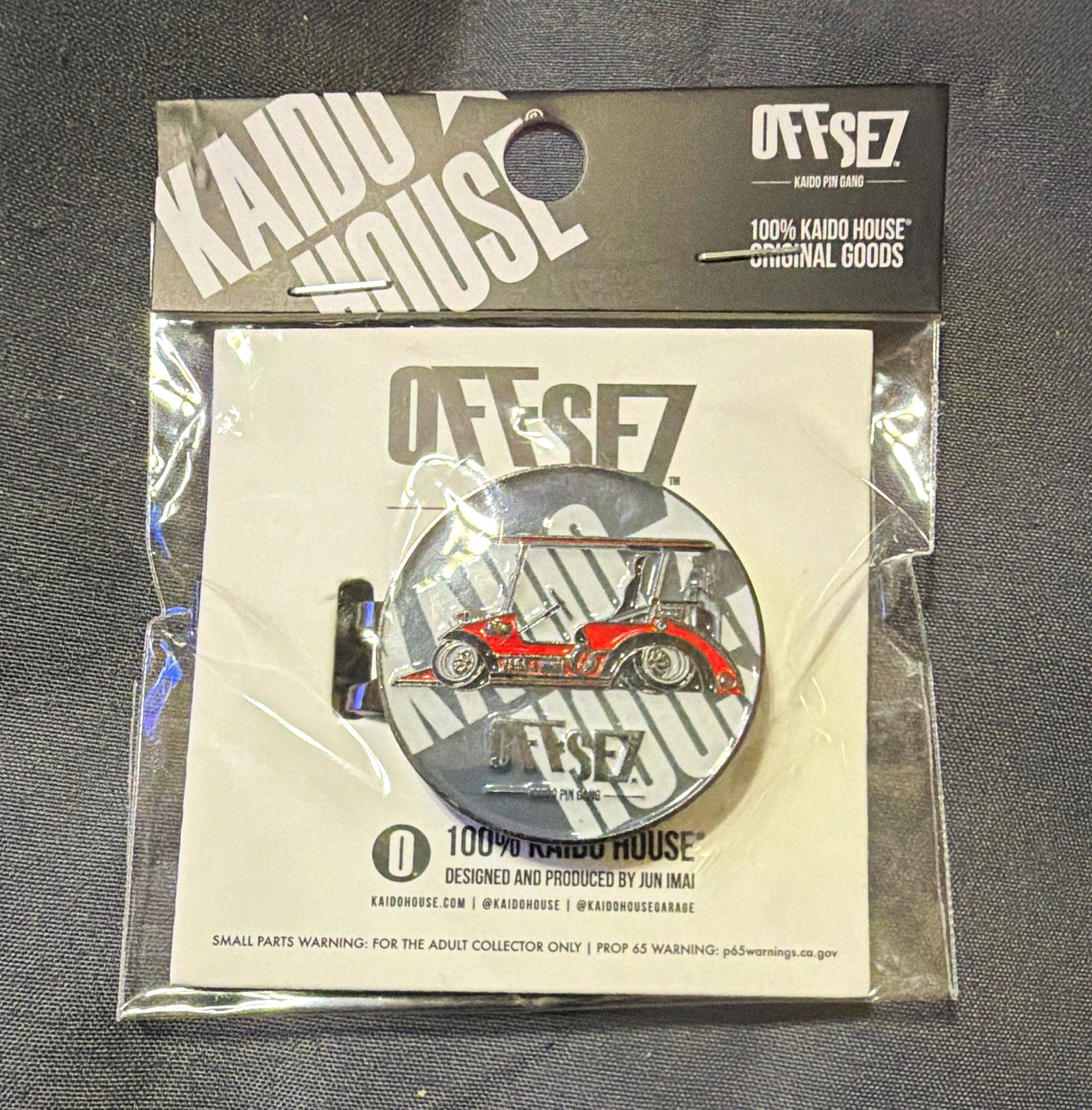 Kaido House OFFSE7 Offset Kaido Pin Gang Collectible Enamel Pin Ball Marker Golf Kaido House OFFSE7 Offset Kaido Pin Gang Collectible Enamel Pin Ball Marker Golf