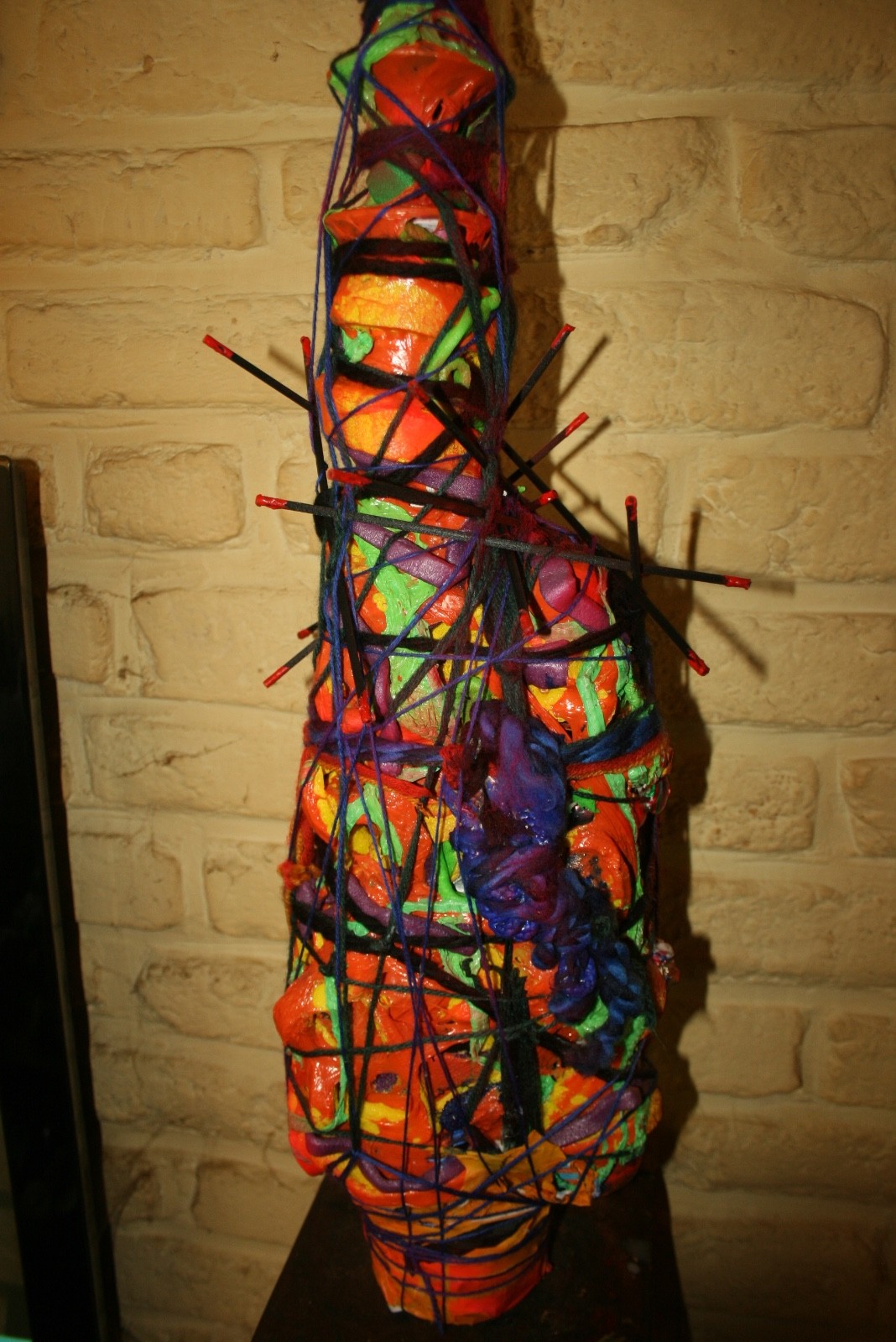 RARE VOODOO SANTERIA FIGURE PORT AUX PRINCE HAITI COLLECTED NINETIES-- NOT CONGO RARE VOODOO SANTERIA FIGURE PORT AUX PRINCE HAITI COLLECTED NINETIES-- NOT CONGO