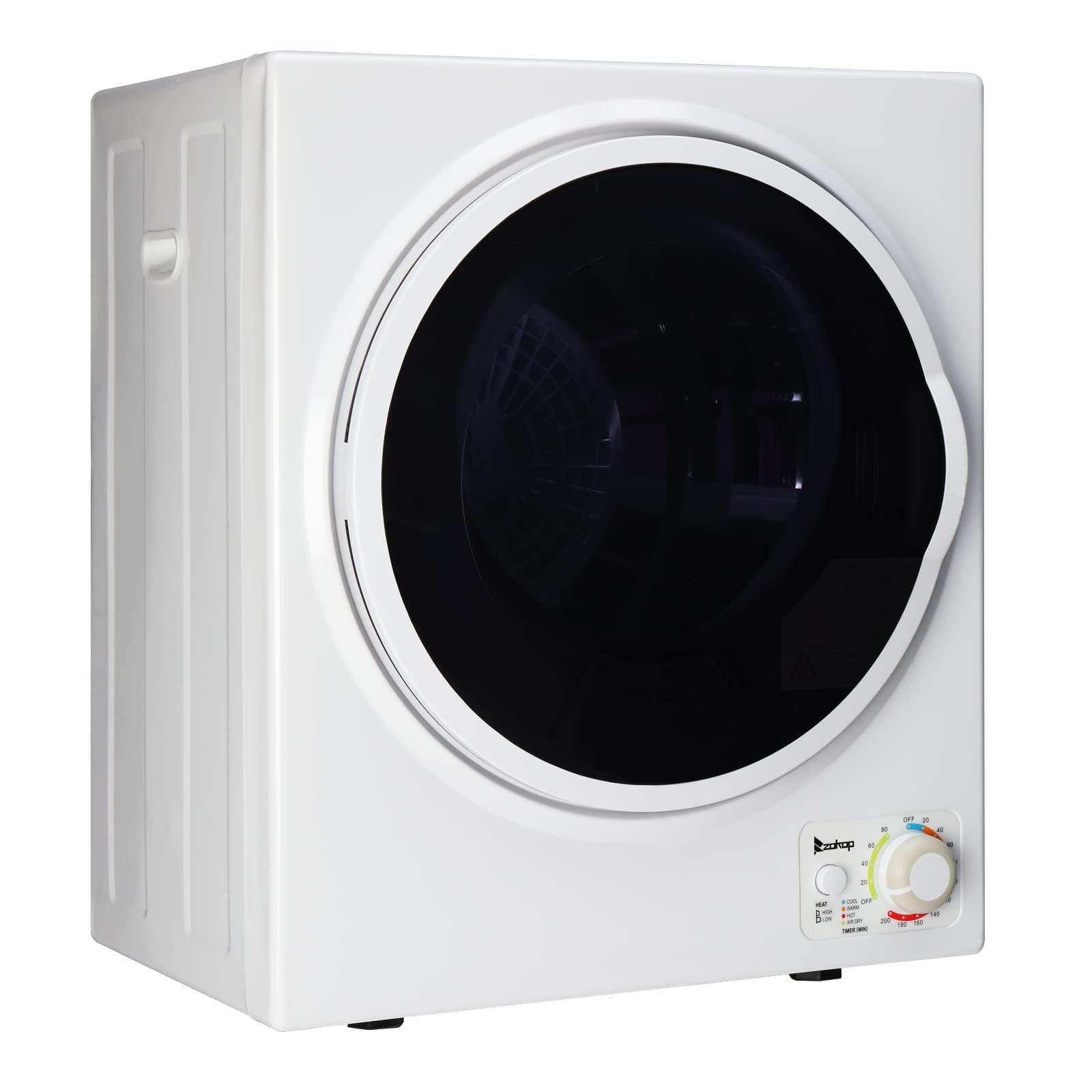 Portable Clothes Dryer, 1.5 Cu.ft. Mini Laundry Dryer, 5.5LBS Compact Electric D