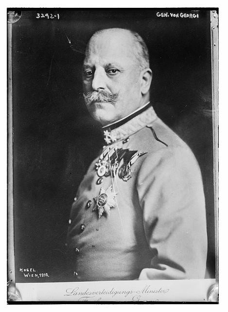 General Friedrich Freiherr von Georgi,1852-1926,Austro-Hungarian Imperial Army