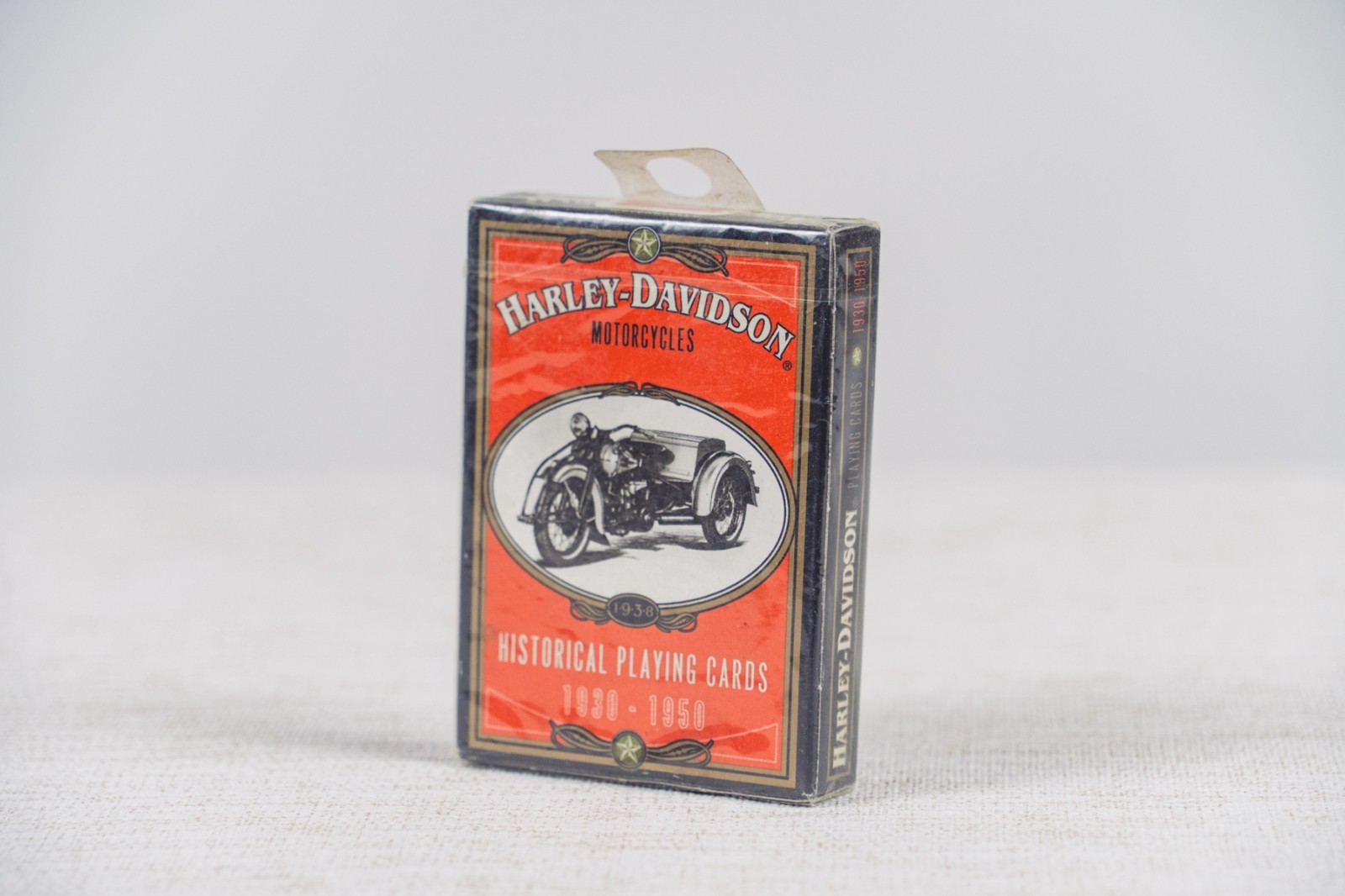 Vintage 1997 Harley Davidson Historical Playing Cards 1930-1950 USPCC Deck USA Vintage 1997 Harley Davidson Historical Playing Cards 1930-1950 USPCC Deck USA