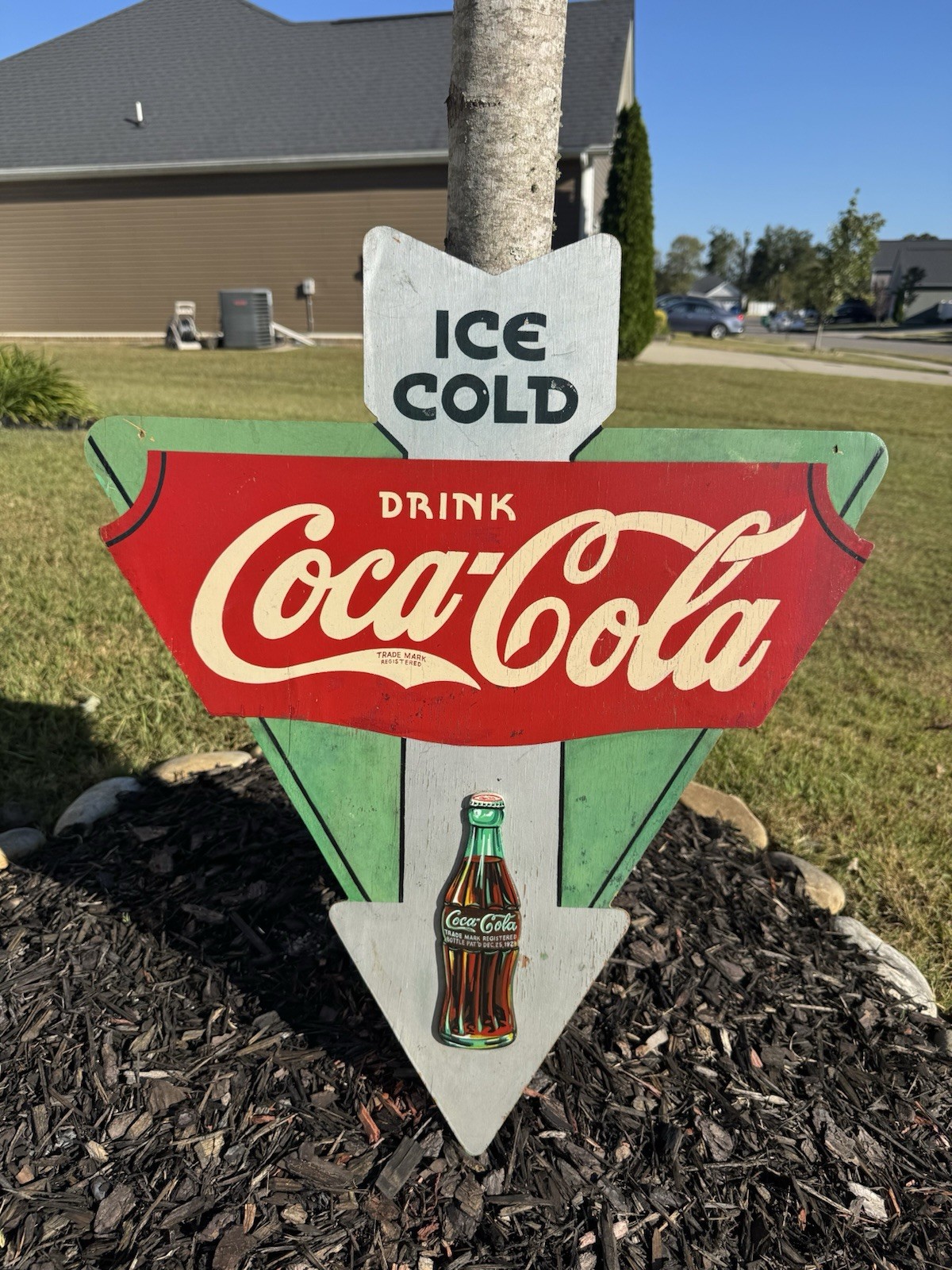 Vintage Original 1930s Coca Cola Kay Display Advertising Sign Soda Coke RARE Vintage Original 1930s Coca Cola Kay Display Advertising Sign Soda Coke RARE