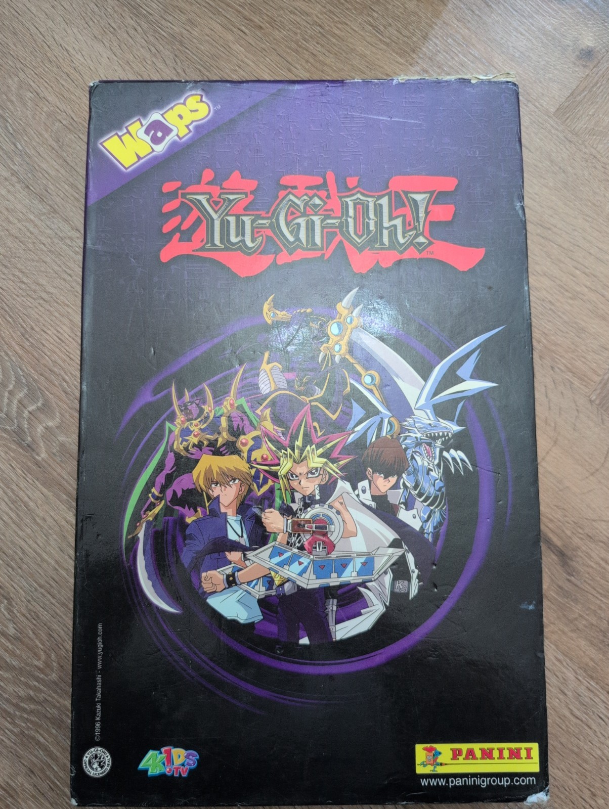 Collectors Storage Yu-Gi-Oh WAPS Display Box Case + 99 Waps 1996 PANINI Yugioh Collectors Storage Yu-Gi-Oh WAPS Display Box Case + 99 Waps 1996 PANINI Yugioh