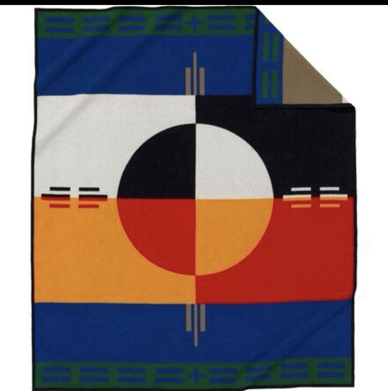 NEW Pendleton Beaver State Circle of Life Tribal Elders Wool Blanket 64\