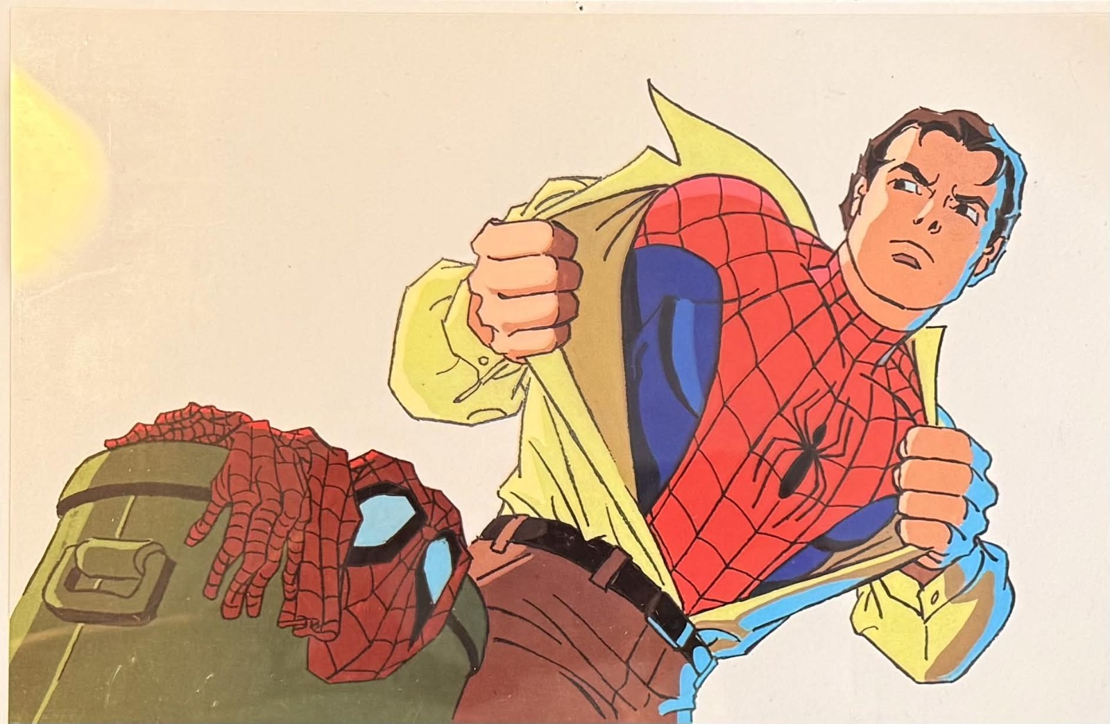 1994 Marvel Spiderman Lithograph Print Sealed Comic Size Limited Edition